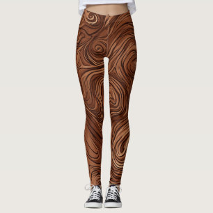 Leggings Brown - Élégants, Confortables et polyval