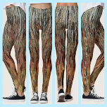 Leggings Brown Orange Black Aqua Funky Camouflage Abstrait<br><div class="desc">Le design abstrait multicolore de ces leggings chics et funky,  allié à des teintes brunes,  noires,  oranges et sauce aqua,  est un tour sur camouflage avec un look d'écorce de bois. C'est amusant,  boisé,  terreux et sauvage. Chic Naturellement !</div>