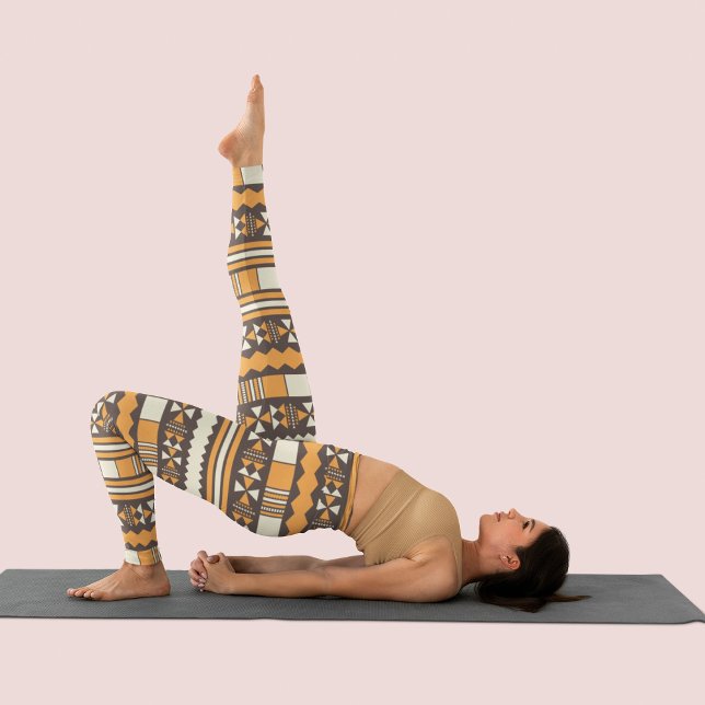 Leggings brun aztèque (Créateur téléchargé)