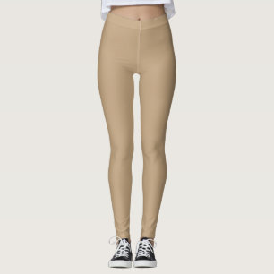 Leggings Brun clair