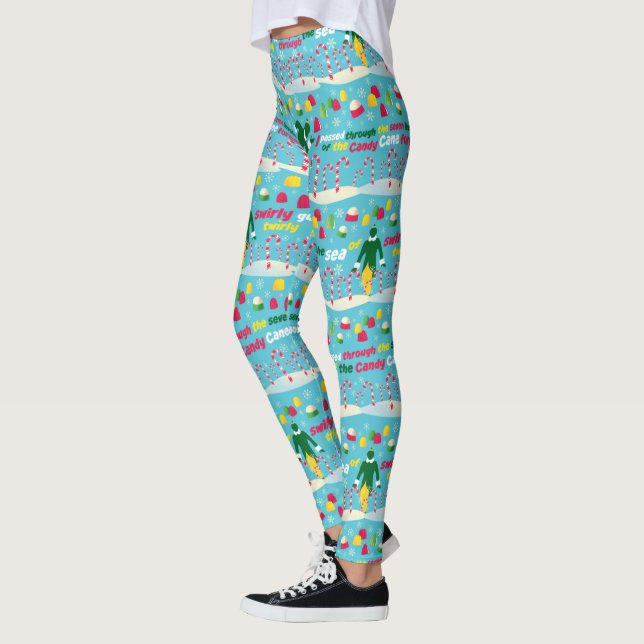 Leggings Buddy le Motif Elf Candy (Gauche)
