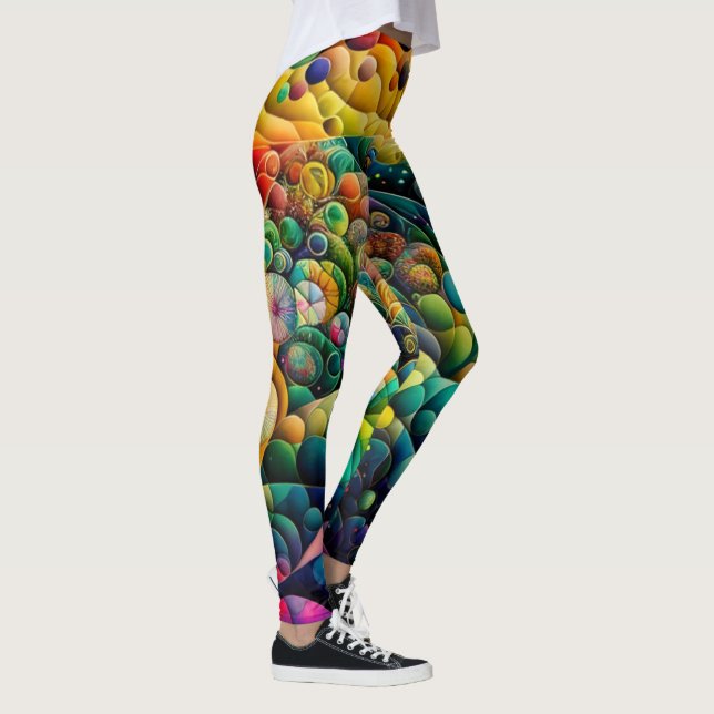 Leggings Bulle multicolore (Droite)