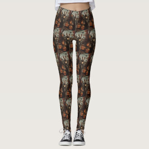 Leggings Bulle Terrier Riding Moto Halloween effrayant