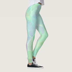 Leggings Bulles Abstraites dans les couleurs pastel Watery