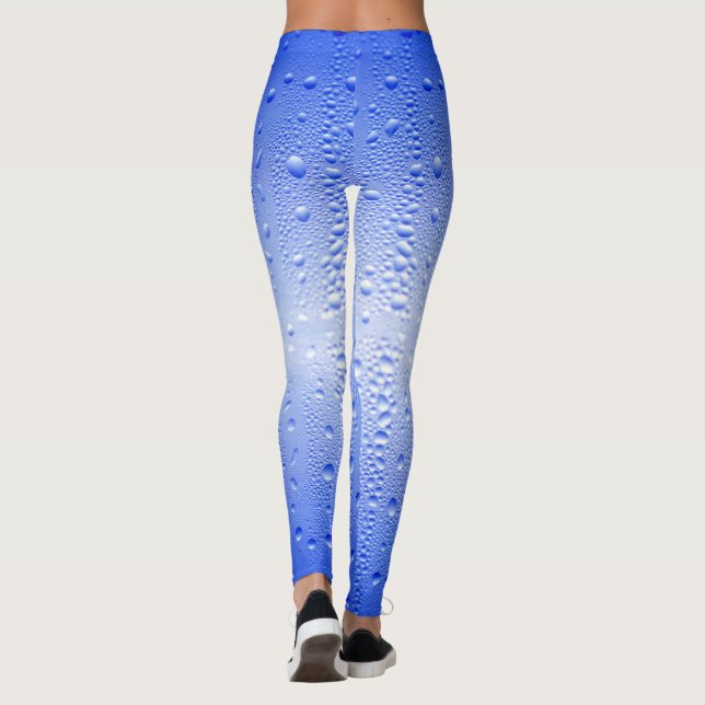 Leggings Bulles bleues (Dos)