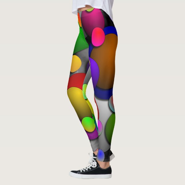 Leggings Bulles par Kenneth Yoncich (Gauche)