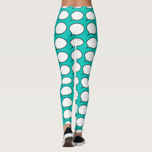Leggings Bulles vocales Choisir la couleur arrière - plan L