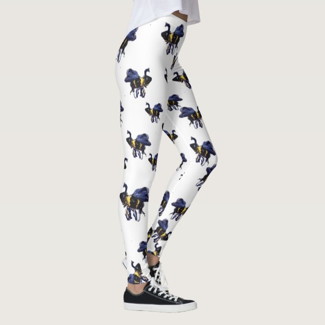 Leggings Bumble Bee Maureen Girard Wings Buzz Spring (Droite)
