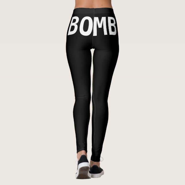 Leggings Butin de bombe (Dos)