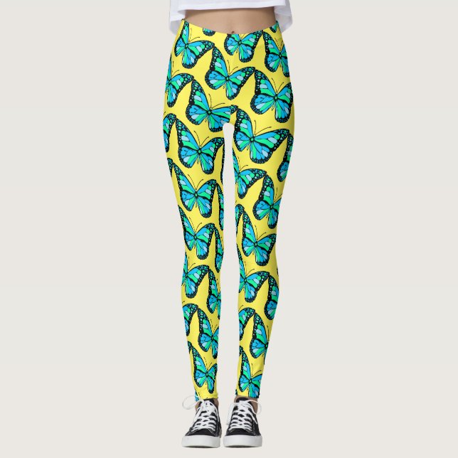 LEGGINGS BUTTERFLY-21 (Devant)
