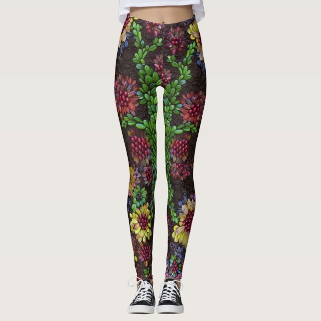 Leggings by BINGALUM Designs " SUOMISSA" (Devant)
