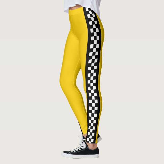 Leggings Cabine jaune (Gauche)