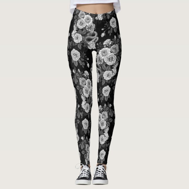 Leggings Caché en rose 3 (Devant)
