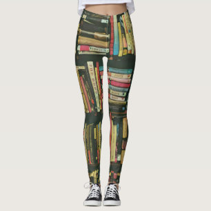 Leggings cadeau amoureux de bibliothèque cool