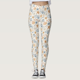 Leggings Cadeau d'anniversaire La mer enseigne la patienc