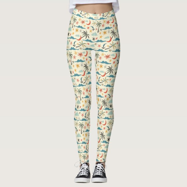 Leggings Cadeau d'anniversaire | L'océan est une image cent (Devant)