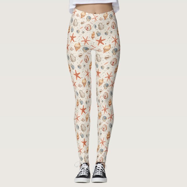 Leggings Cadeau d'anniversaire | Soyez Rivage De Vous-Même (Devant)