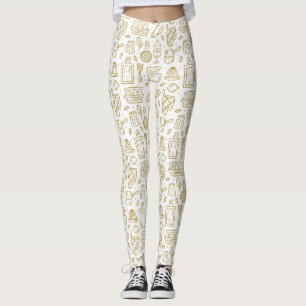 Leggings Cadeau pour chef Le bonheur est la saveur de la