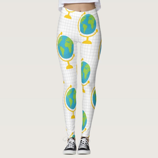 Leggings Cadeau pour Enseignant | L'Art d'Enseigner (Devant)