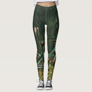 Leggings Cadeaux cyclables vintages