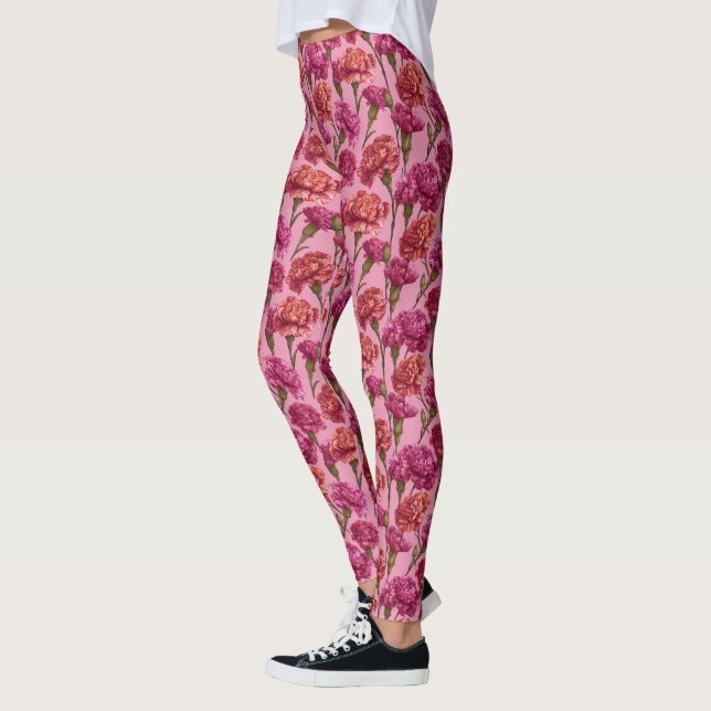 Leggings Cadeaux d'anniversaire à thème œillet Vêtements ac (Gauche)
