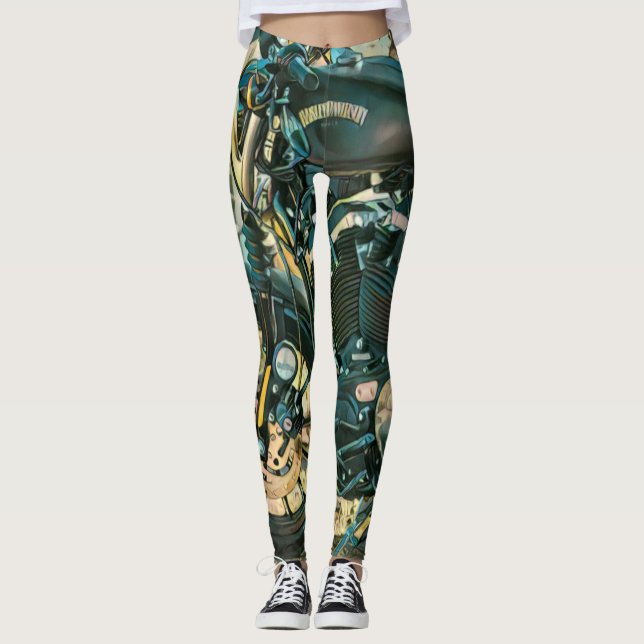 Leggings Cadeaux de moto (Devant)