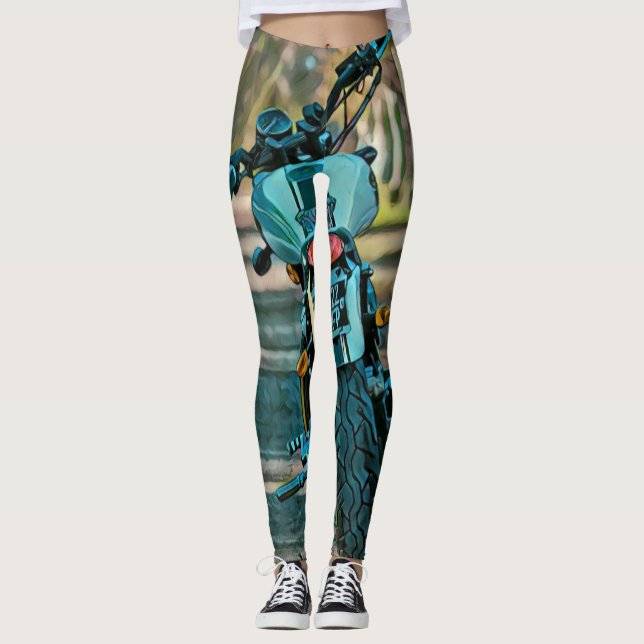 Leggings cadeaux de moto pour petit ami (Devant)