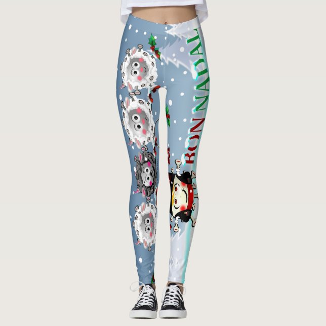 Leggings Caganer Catalunya by Simonsitos (Devant)