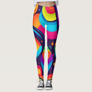 Leggings Caléidoscope cosmique