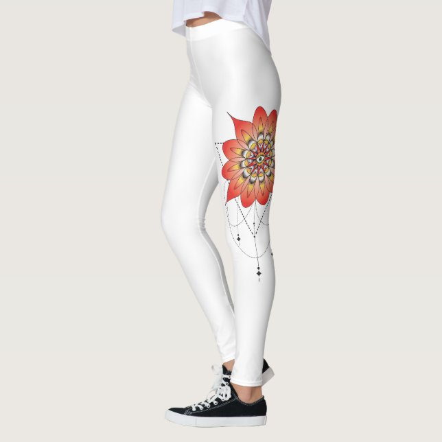 Leggings Calme - le pantalon de yoga de zen (Gauche)