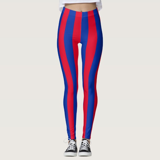 Leggings Cambodge - Couleurs du drapeau national triées ver (Devant)
