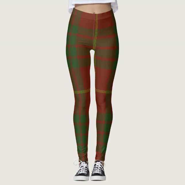 Leggings Cameron Tartan Clan Plaid (Devant)