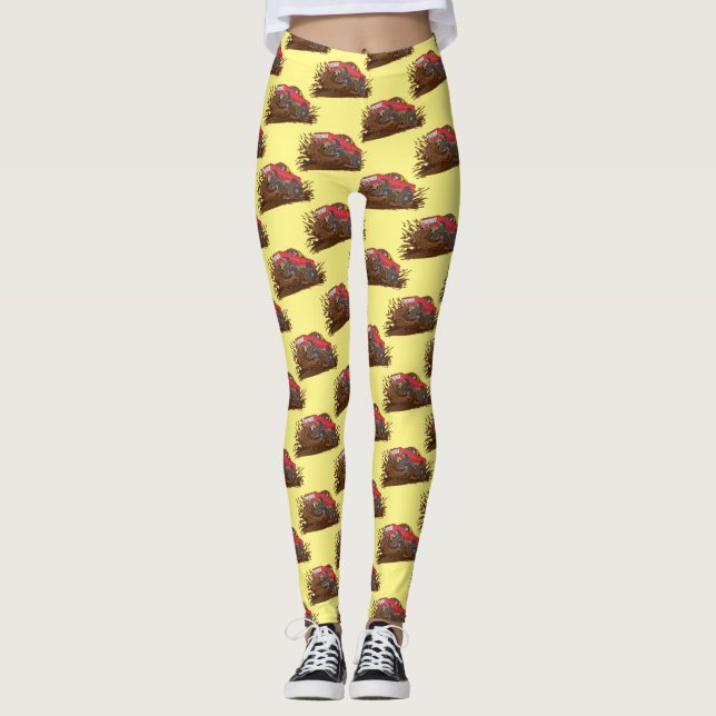 Leggings Camion de boue à 4 roues Thunder_Cove (Devant)