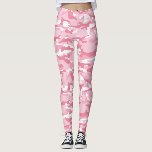 Leggings Camion rose clair (Devant)