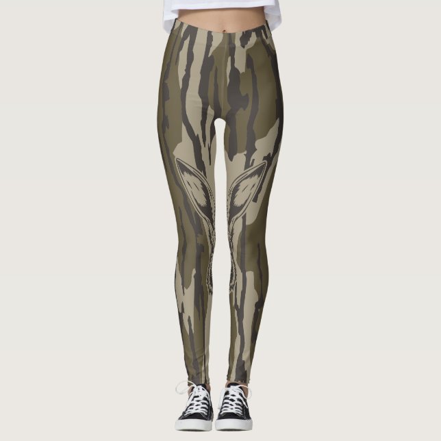 Leggings Camo Chasse Camo Bottomland Rabbit (Devant)