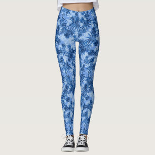 Leggings Camo d'ananas Hawaiian Tropical