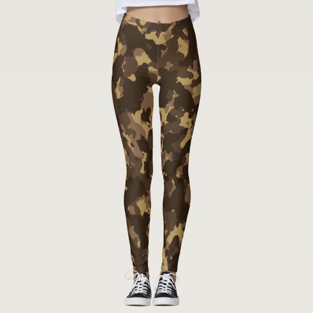 Leggings Camo de boue (Devant)