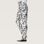 Leggings Camo d'impression tendance noir, blanc et gris<br><div class="desc">Ces camo noir,  blanc et gris tendance sur tous les leggings sportifs imprimés sont parfaits pour la salle de gym,  le yoga,  la danse et les activités générales de maintien en forme et ajouteront une touche de glamour à votre entraînement.</div>