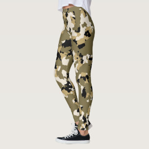 Leggings Camo du désert
