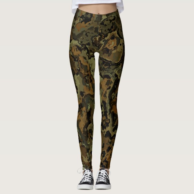 Leggings Camo Melt (Devant)