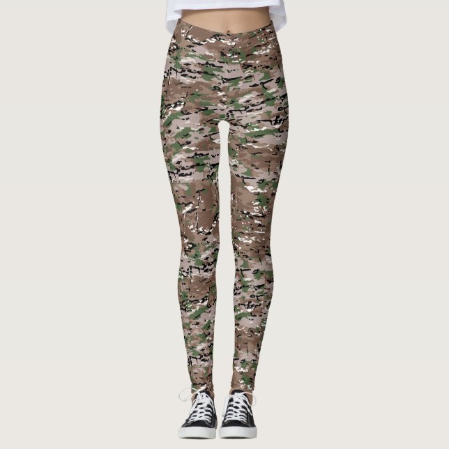 Leggings Camo multicolore (Devant)