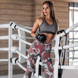 Leggings Camo rouge de l'armée Légendes