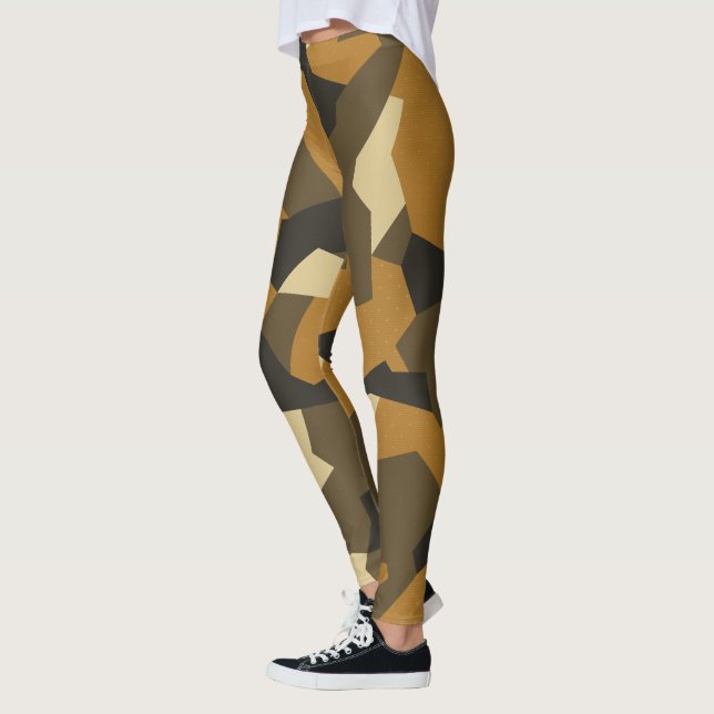 Leggings Camo Suédois Avancé Brown (Gauche)