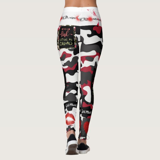 Leggings camouflage (Dos)