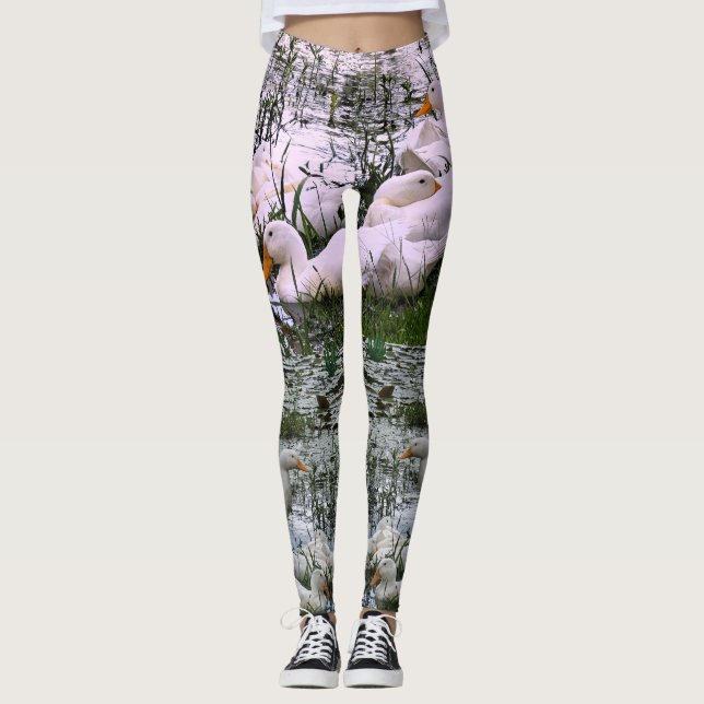 Leggings Camouflage animal canard (Devant)