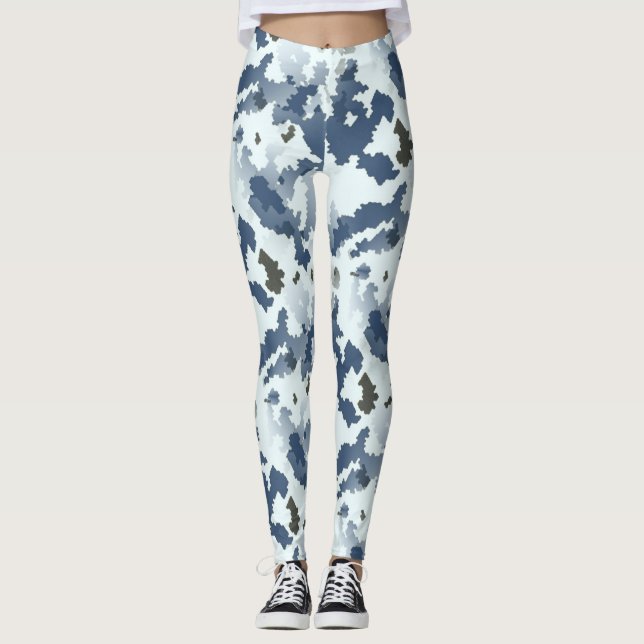 Leggings Camouflage d'hiver (Devant)