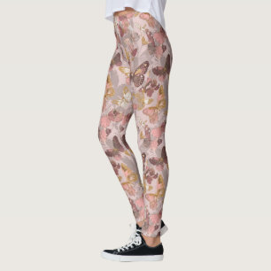 Leggings Camouflage élégant papillon Luxe Yoga de maternité