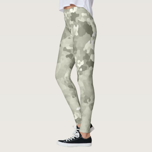 Leggings Camouflage Gris (Gauche)