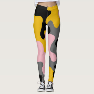 Leggings camouflage motif militaire