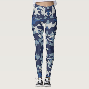 Leggings Camouflage Navy